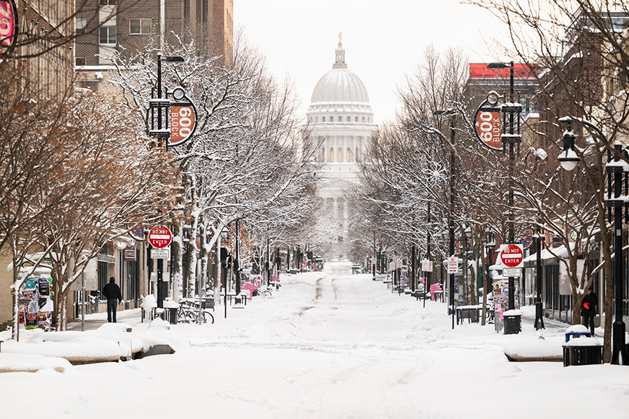 State Street in Winter