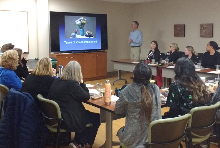 Low Vision Lunch and Learn Series Kicks Off